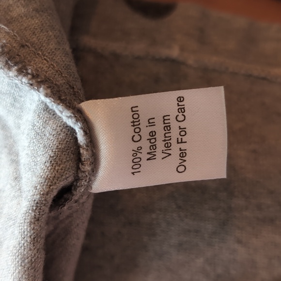 Petit Confection Dress Girls Size 6 100% Cotton Dress Grey with Polka Dots - Picture 5 of 5